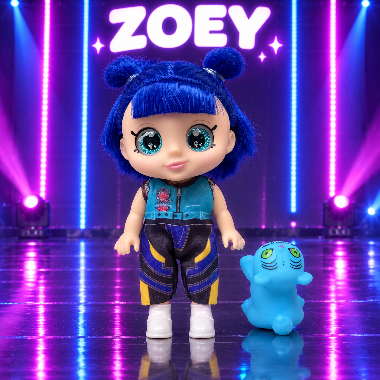 K-Pop SuperStar Mini: Singende Chibi-Edition – Sammler-Idol-Figur + GRATIS Überraschungs-Geschenkbox!