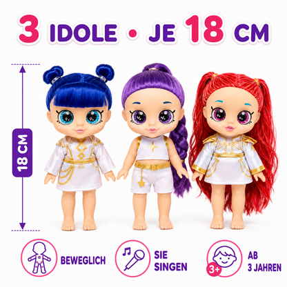 K-Pop SuperStar Mini: Singende Chibi-Edition – Sammler-Idol-Figur + GRATIS Überraschungs-Geschenkbox!