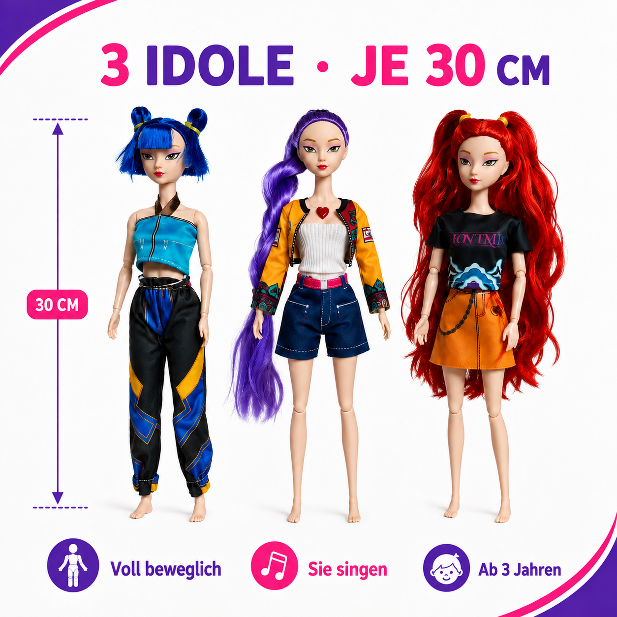 K-Pop SuperStar: Sing-Edition – Collector Idol-Figur + GRATIS Überraschungsbox!